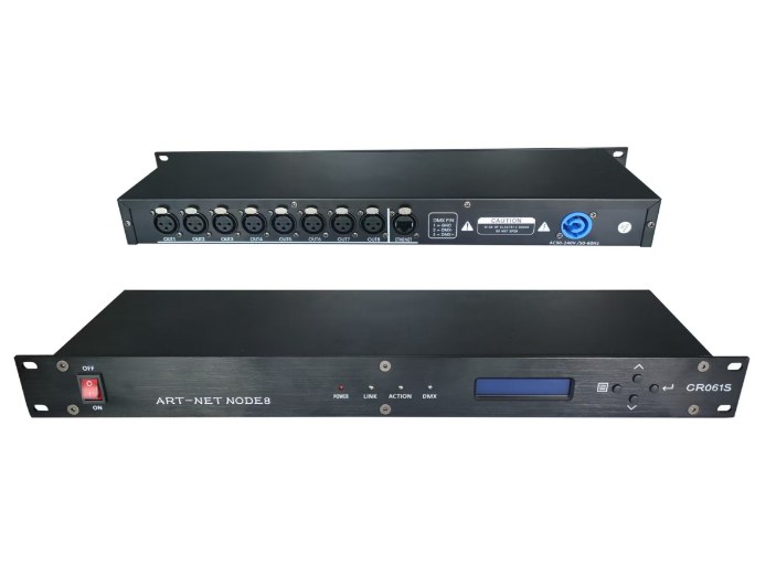 8 路ART-NET/DMX512 网络扩展器